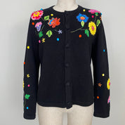 Embellished Cardigan Sweater (M)