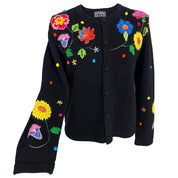 Embellished Cardigan Sweater (M)