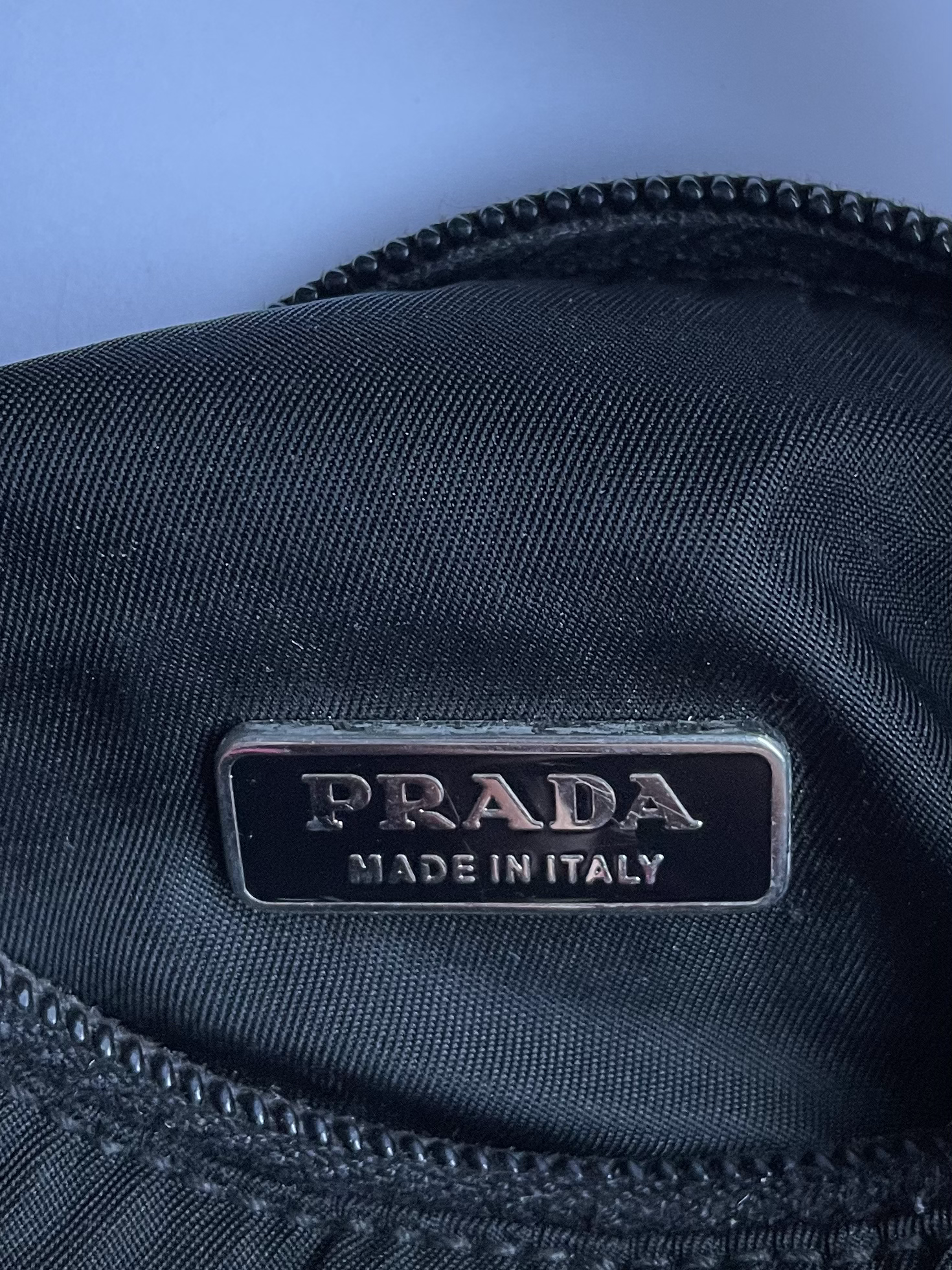 Prada Nylon Black Mini Shoulder Bag