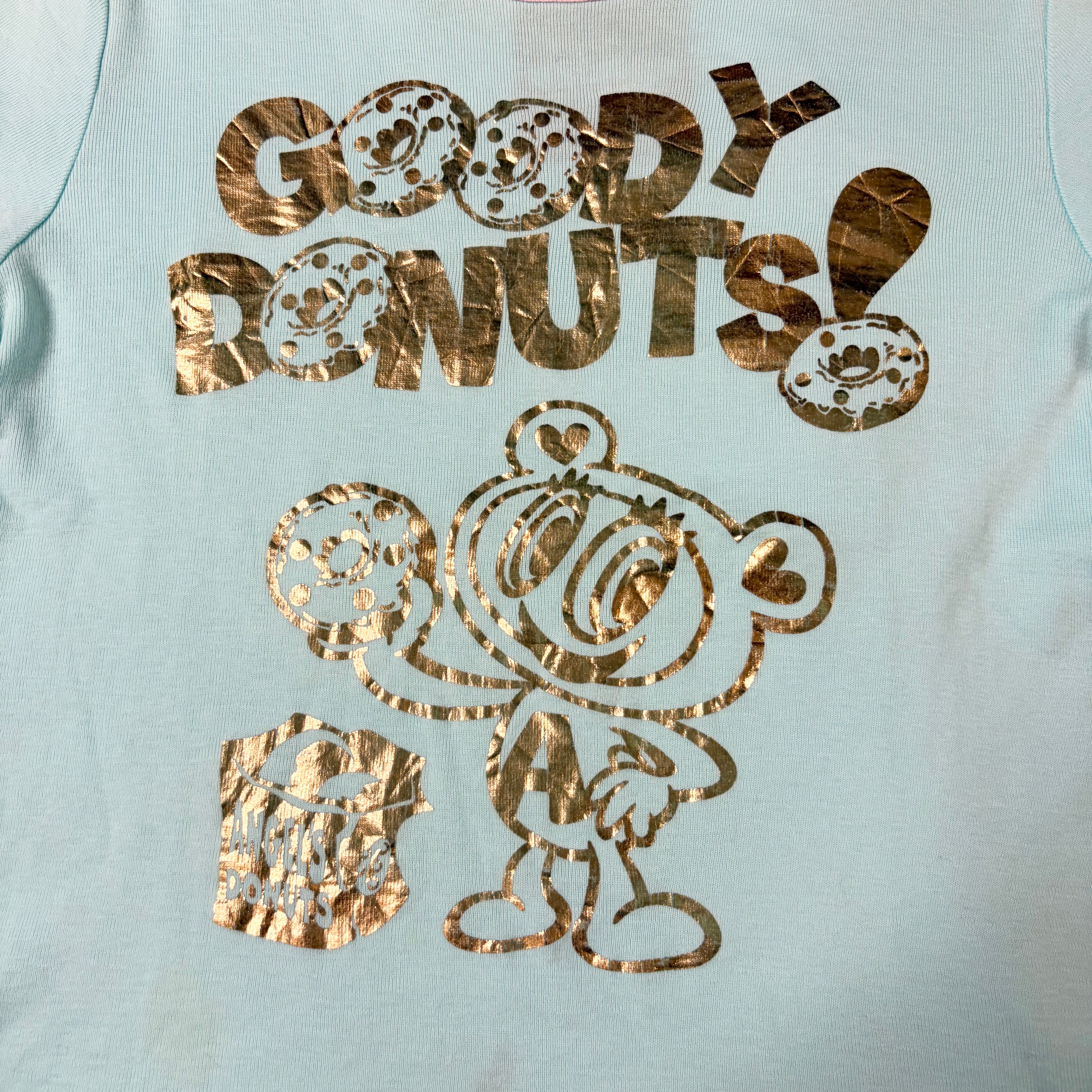 Angel Blue "Goody Donuts" Baby Tee (XS-S)