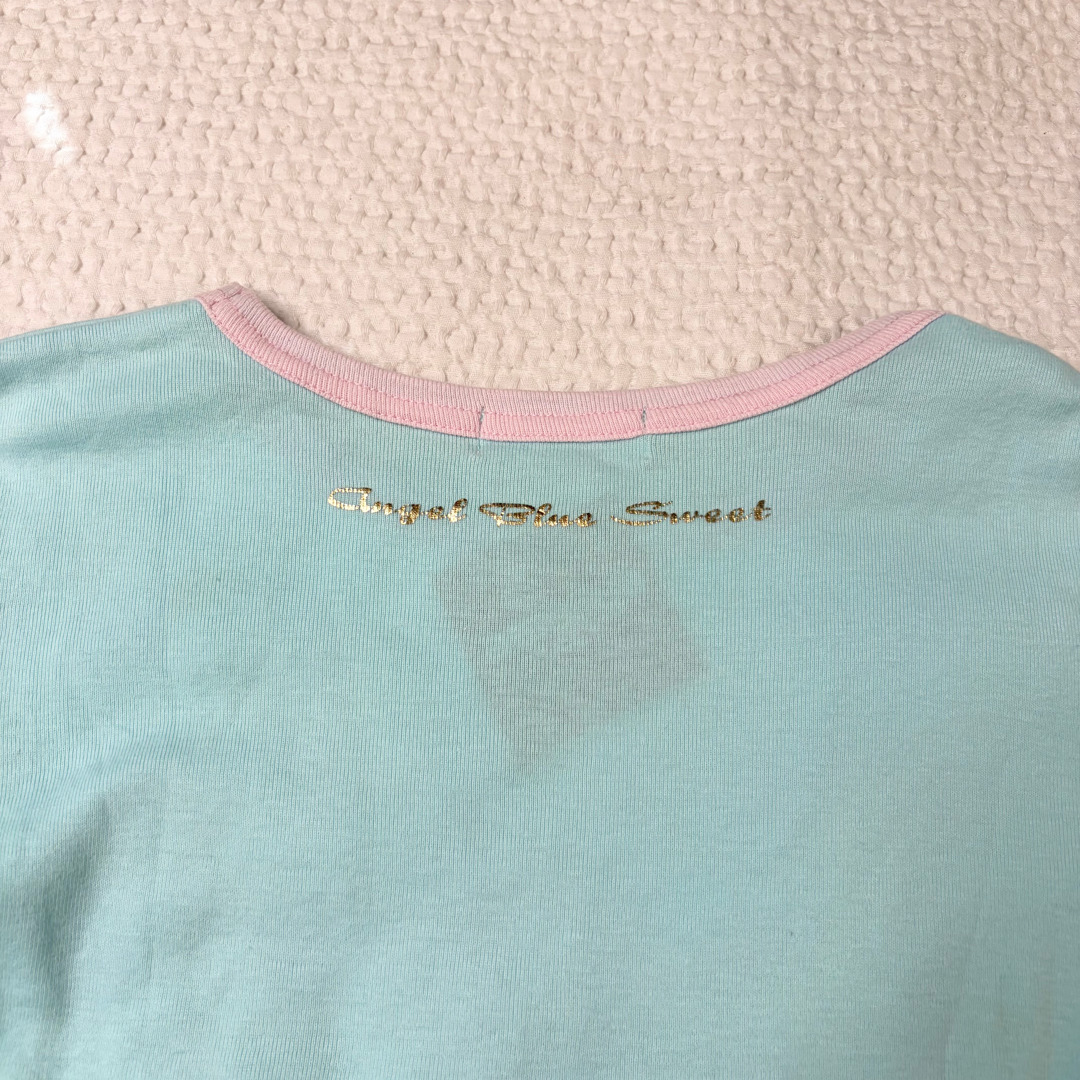 Angel Blue "Goody Donuts" Baby Tee (XS-S)