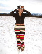 Après Stripe Knit Pants (XS-2XL)