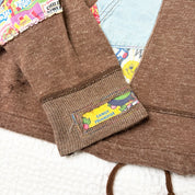 Hysteric Glamour Patchwork Hoodie With Ears (S)