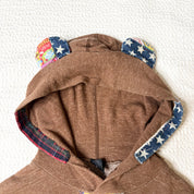 Hysteric Glamour Patchwork Hoodie With Ears (S)