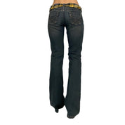 Low Rise Belted Jeans (S)