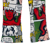 Miss Sixty 2000s RARE Pop Art Comic Flare Capris (XS)