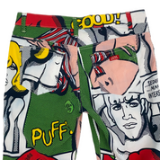 Miss Sixty 2000s RARE Pop Art Comic Flare Capris (XS)