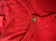 Vintage 1990s Vivienne Westwood Burnt Orange Cardigan (S/M)