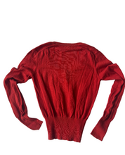 Vintage 1990s Vivienne Westwood Burnt Orange Cardigan (S/M)