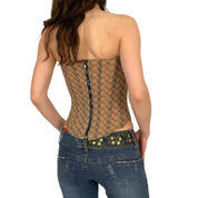 Miaou Monogram Mesh Corset (XS/S)