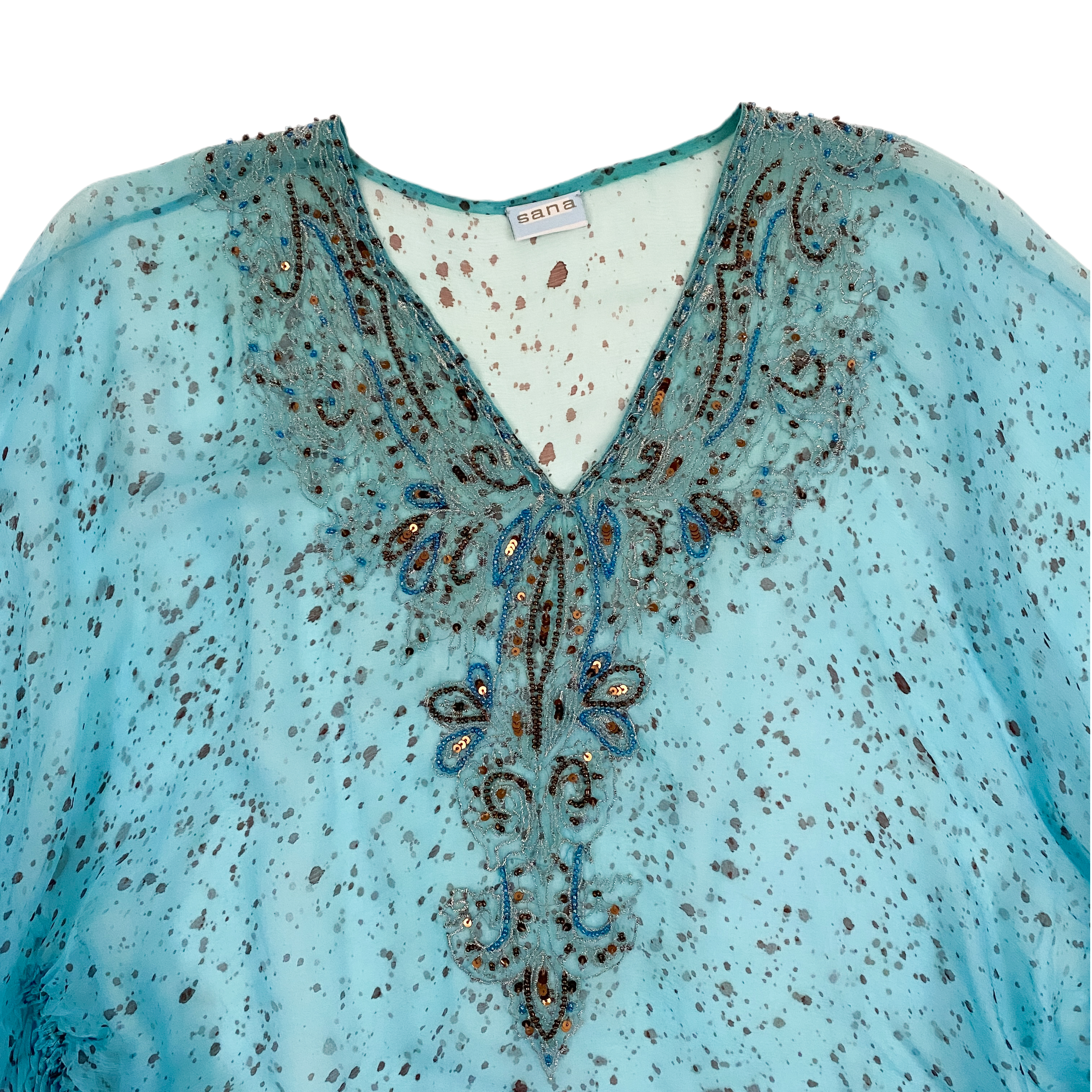 Whimsy Glam Embellished Top (S/M)