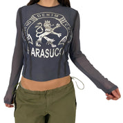 Parasuco Mesh Long Sleeve Top (S)