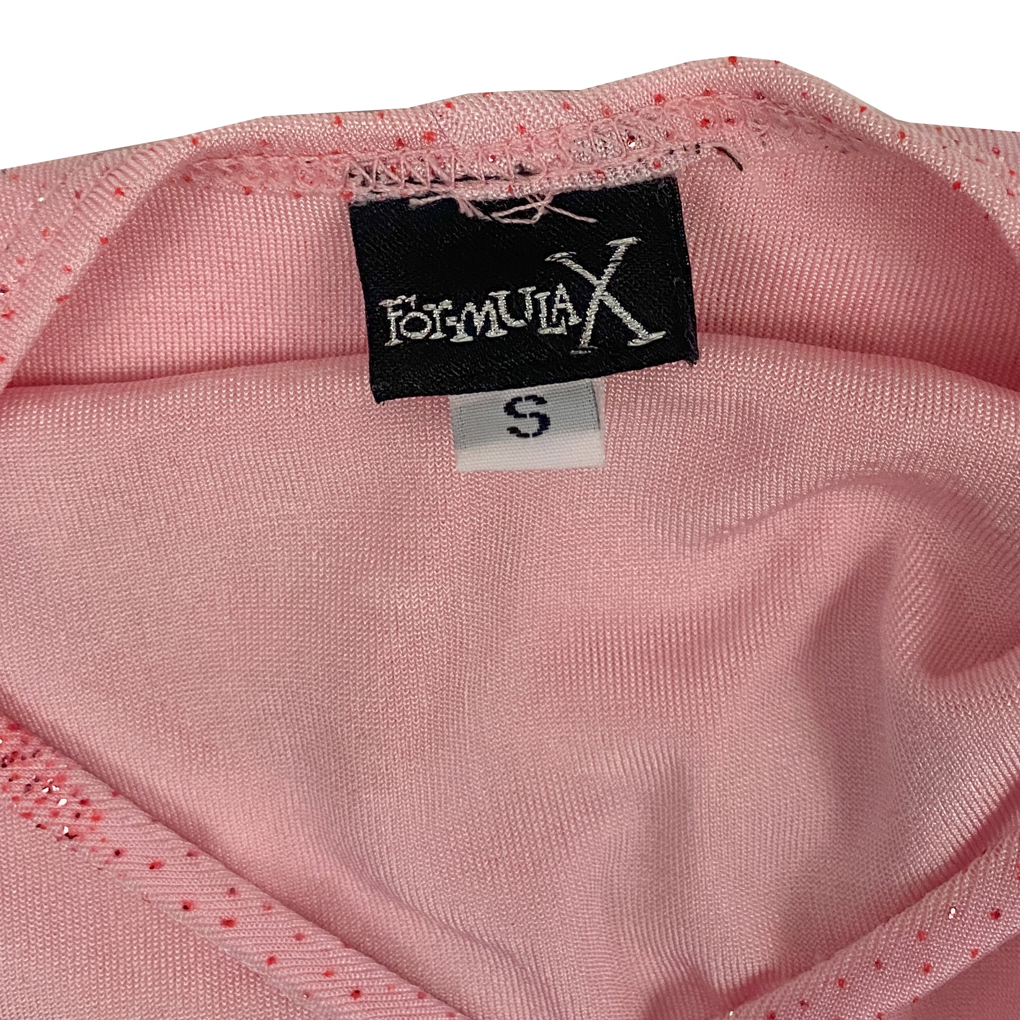 Y2K Bubblegum Slinky Sparkle Top (S)