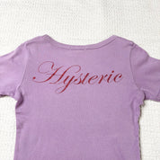 Hysteric Glamour Cards Graphic Baby Tee (XXS-XS)