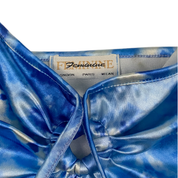Y2K Blue Tie Dye Top (XS)