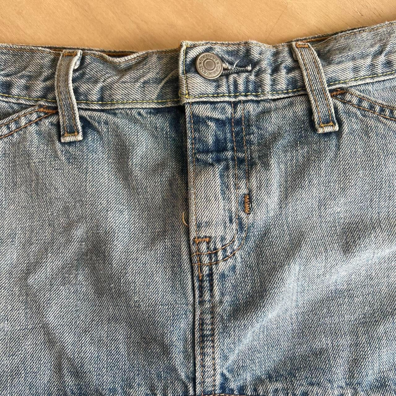 Vintage Cut Off Gap Mini Skirt (XS/S)