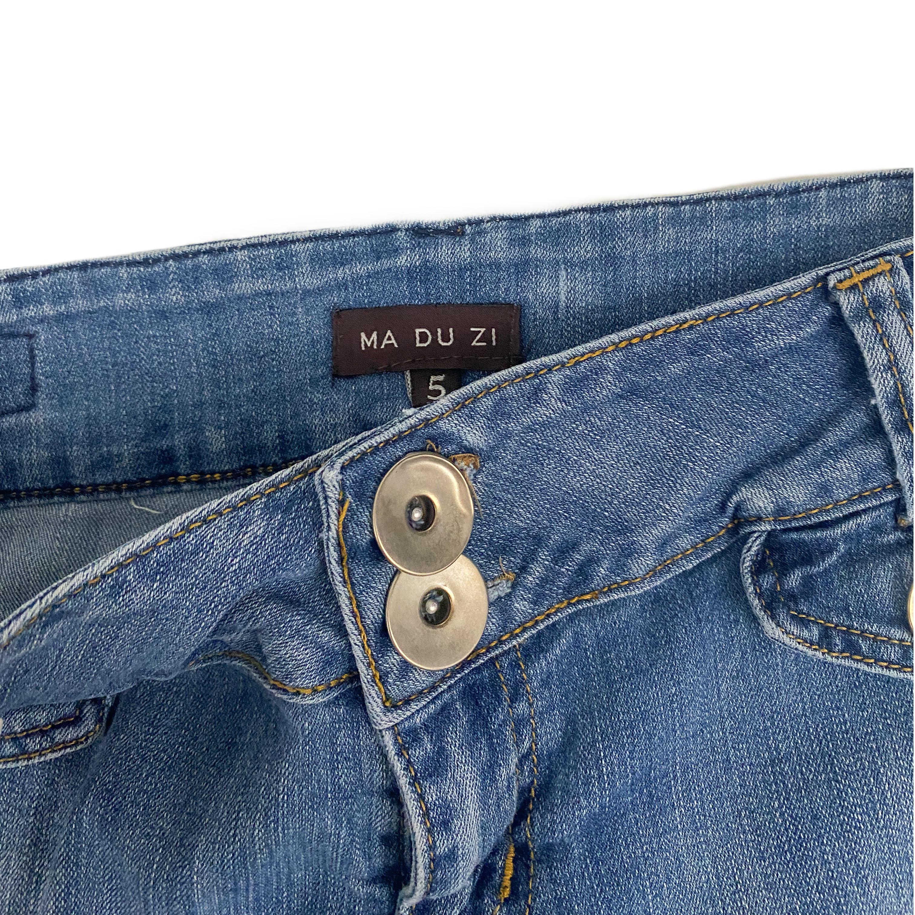 Low Rise Wide Leg Jeans (S)