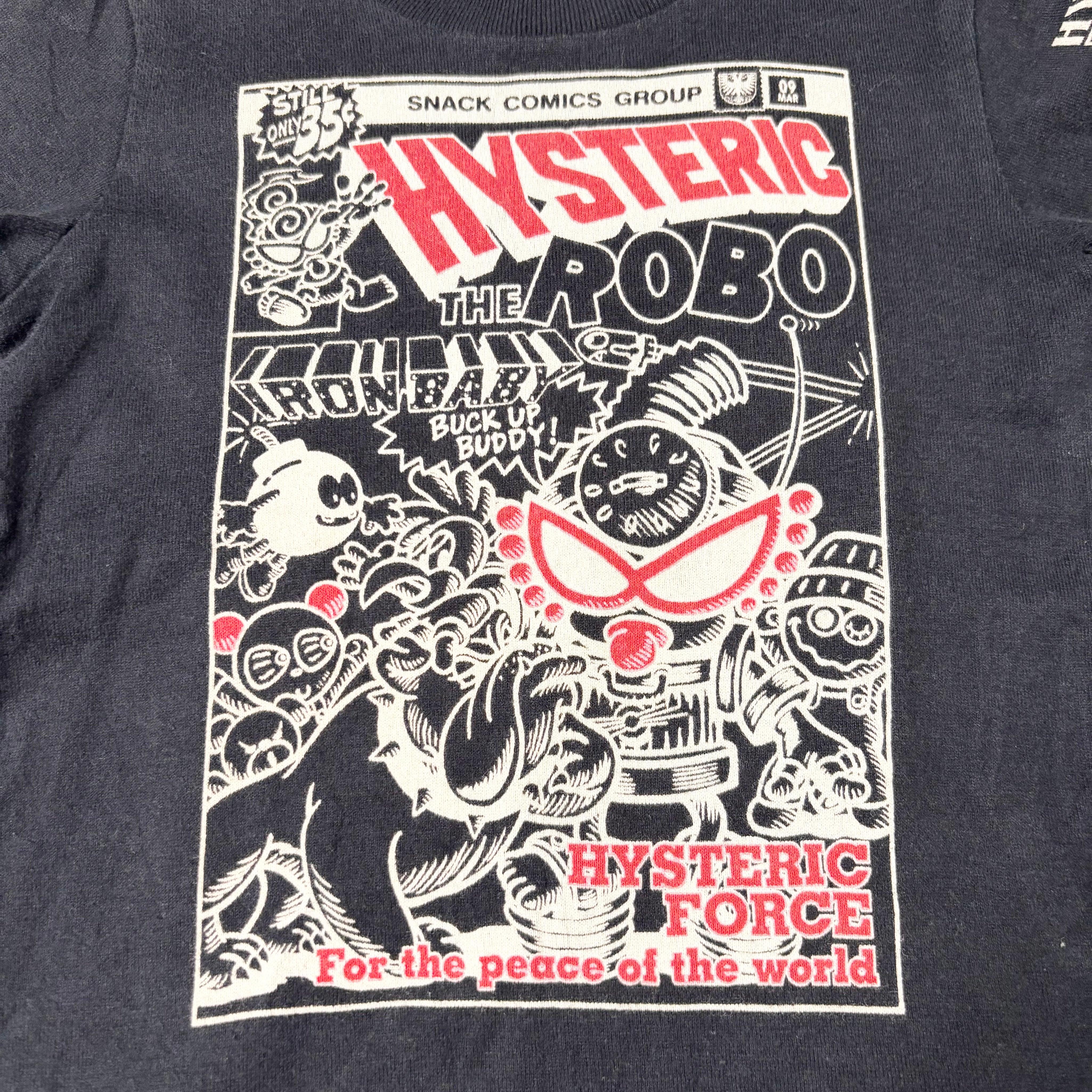 Hysteric Glamour Comic Graphic Baby Tee (XXS)