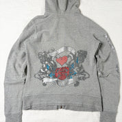 Juicy Couture Bedazzled Zip Up (L)