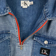 Calvin Klein Jeans 90's Vintage Denim Crop Top (S)