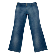 Miss Sixty 2000s Ultra Low Rise Flare Jeans (S)