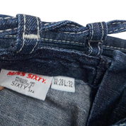 Miss Sixty 2000s Cut Out Waist Flare Jeans (XS/S)