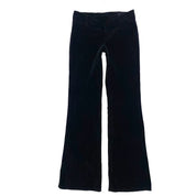 2000s Velvety Mid-Rise Trousers (S)