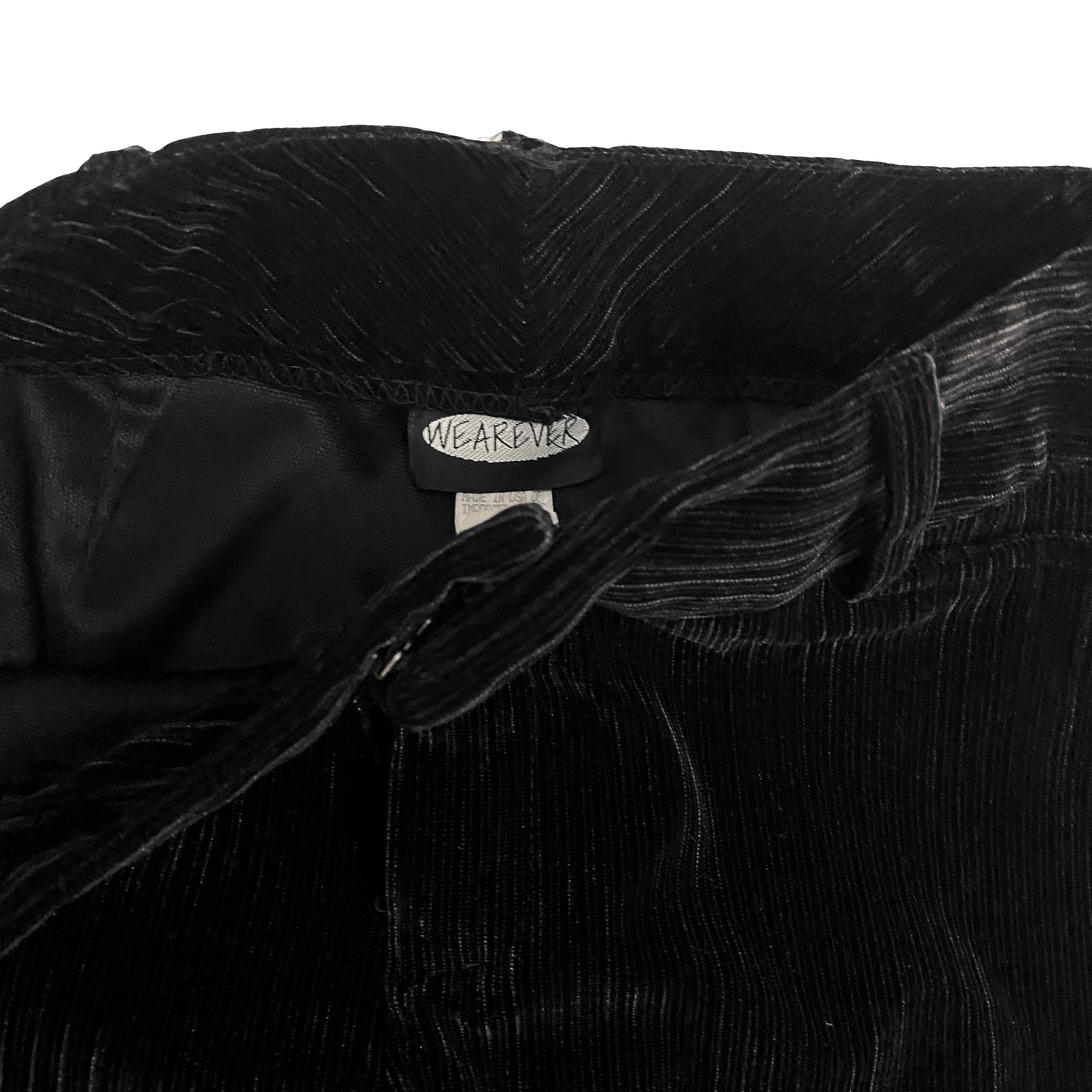 2000s Velvety Mid-Rise Trousers (S)