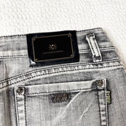 DGVI Euro Graphic Denim Mini Skirt (S)