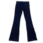Mid-Rise Denim Flares (S)