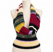 Stripe Cowl Neck Top (XS-XL)