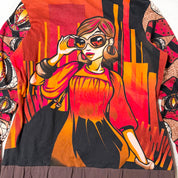Profile Rare Graphic Zip Up Jacket (L)
