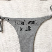Handmade Grungy Bikini Set (S-M)