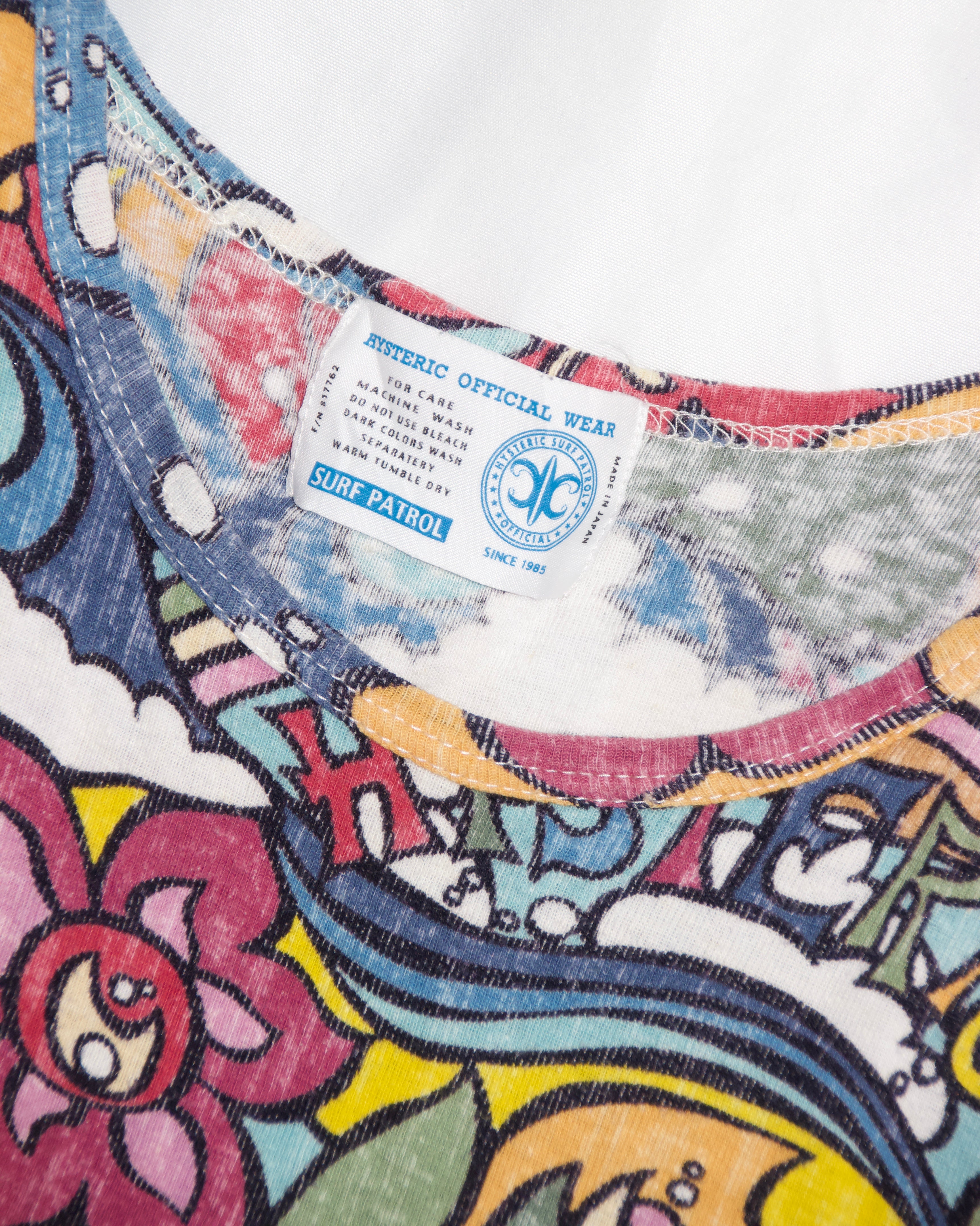 90s Hysteric Glamour Rainbow Tank (S)