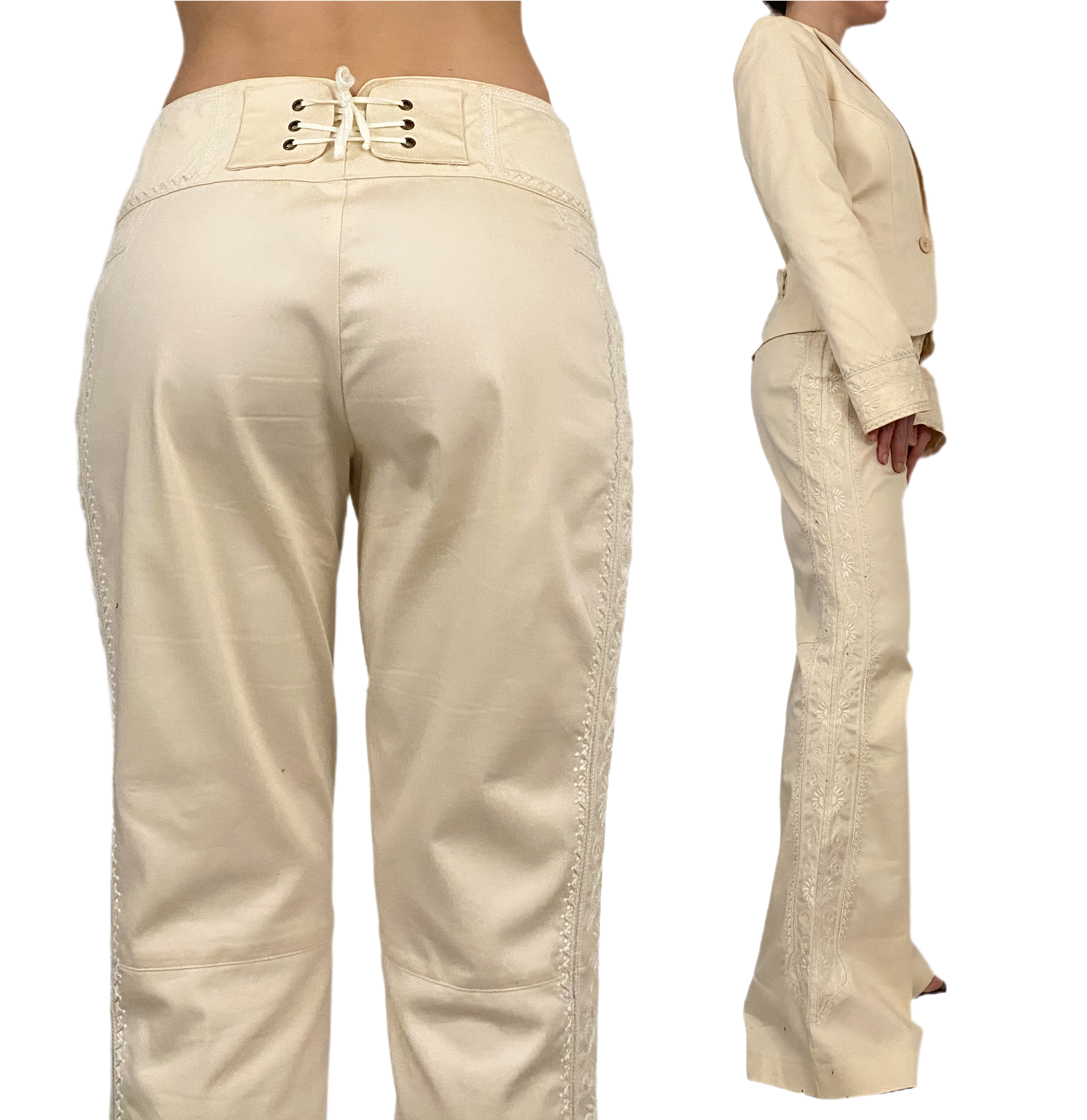 Cache Creamy Pant Suit (S/M)