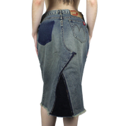 Euro Y2K Denim Skirt (XS)