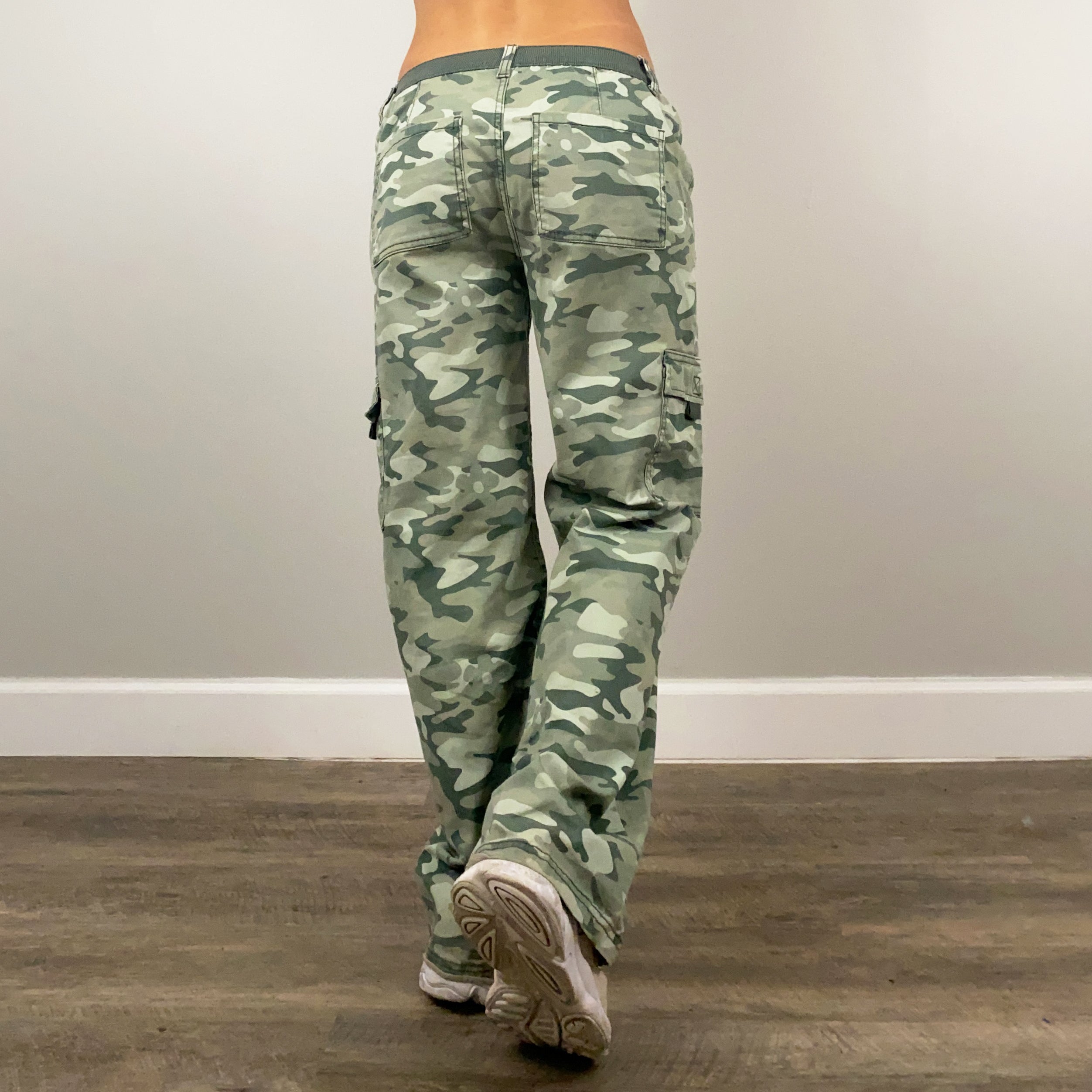 Knit Waistband Cargo Pants (XS)