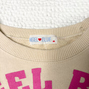 Angel Blue Color Block Crewneck (S-M)