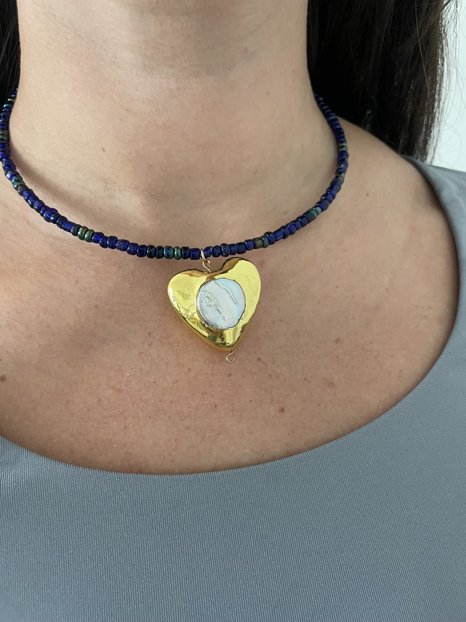 Daphne Heart Choker
