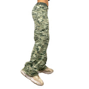 Knit Waistband Cargo Pants (XS)