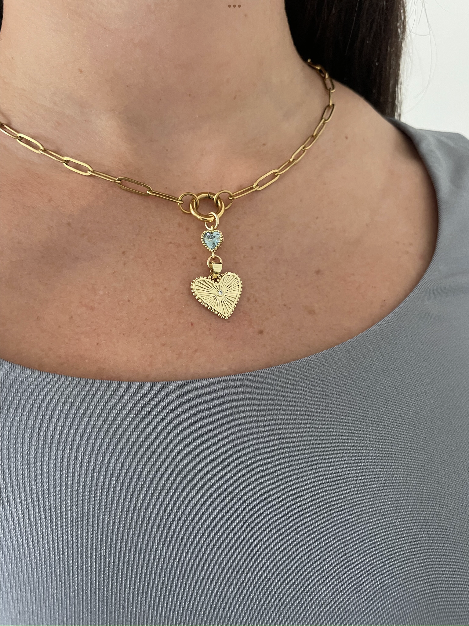 Fortune Paperclip Necklace