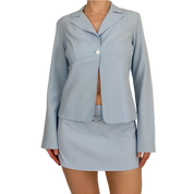 Mini Skirt Suit Set (M)