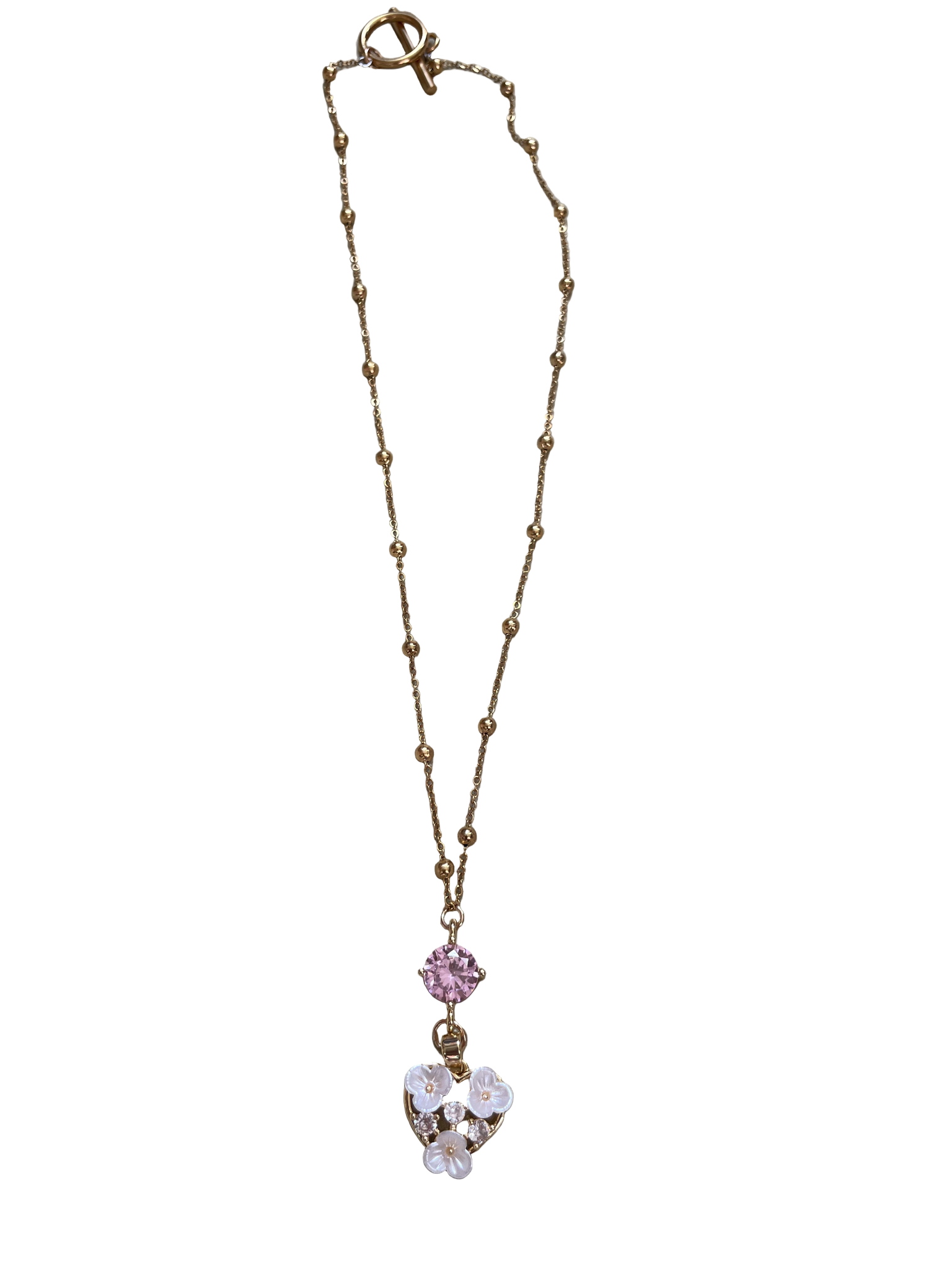 Plumeria Kiss Necklace