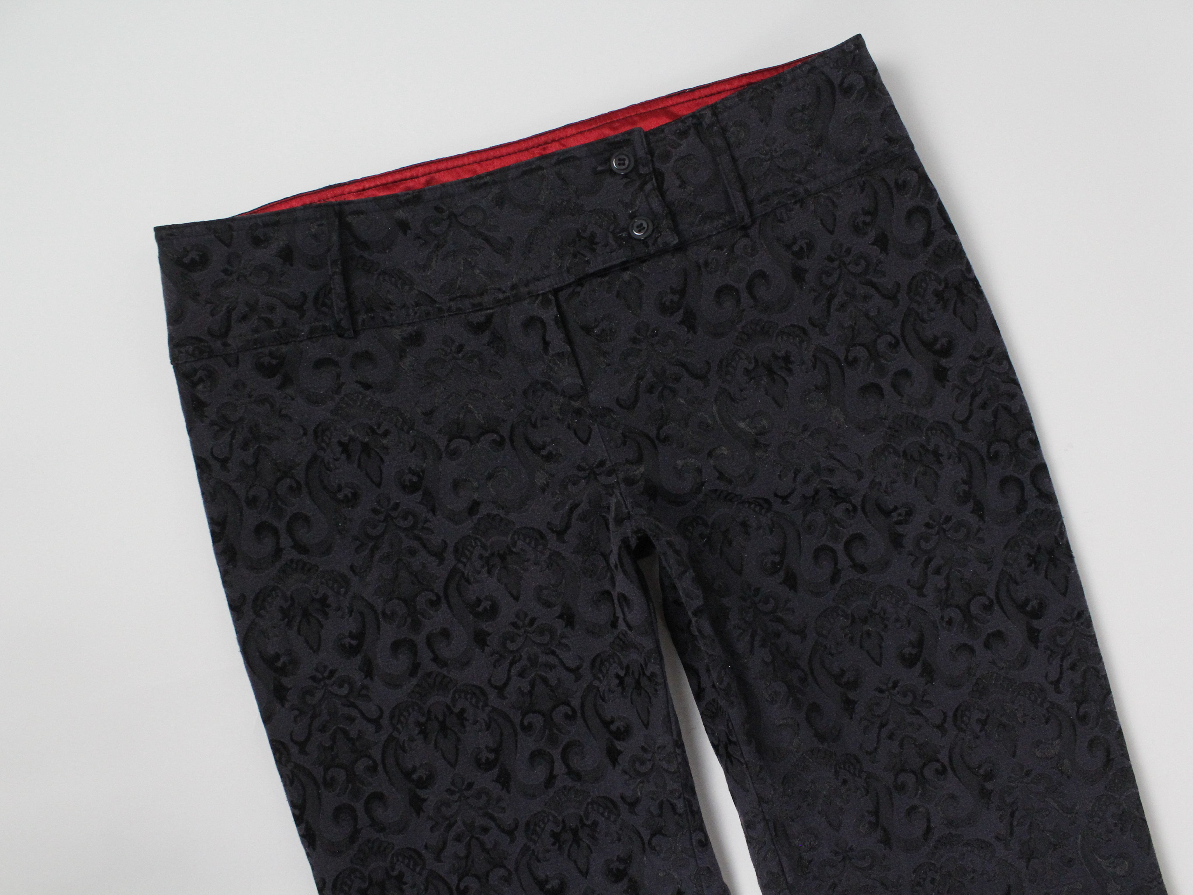 90s Brocade Flares (L)