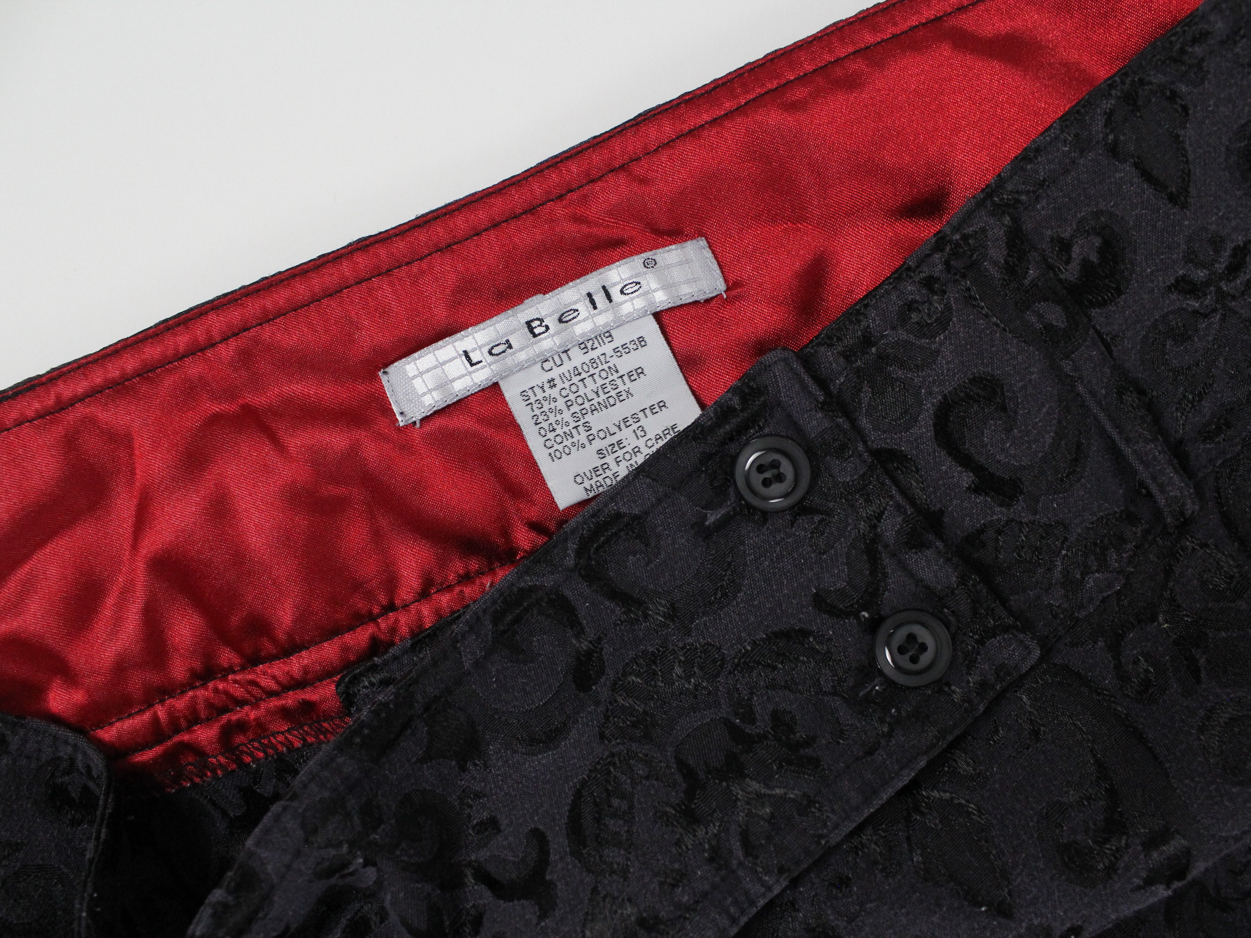 90s Brocade Flares (L)