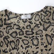 90s Pleated Snakeskin Top (M)