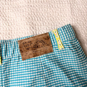 Daisy Lovers Gingham Pleated Skirt (XS)