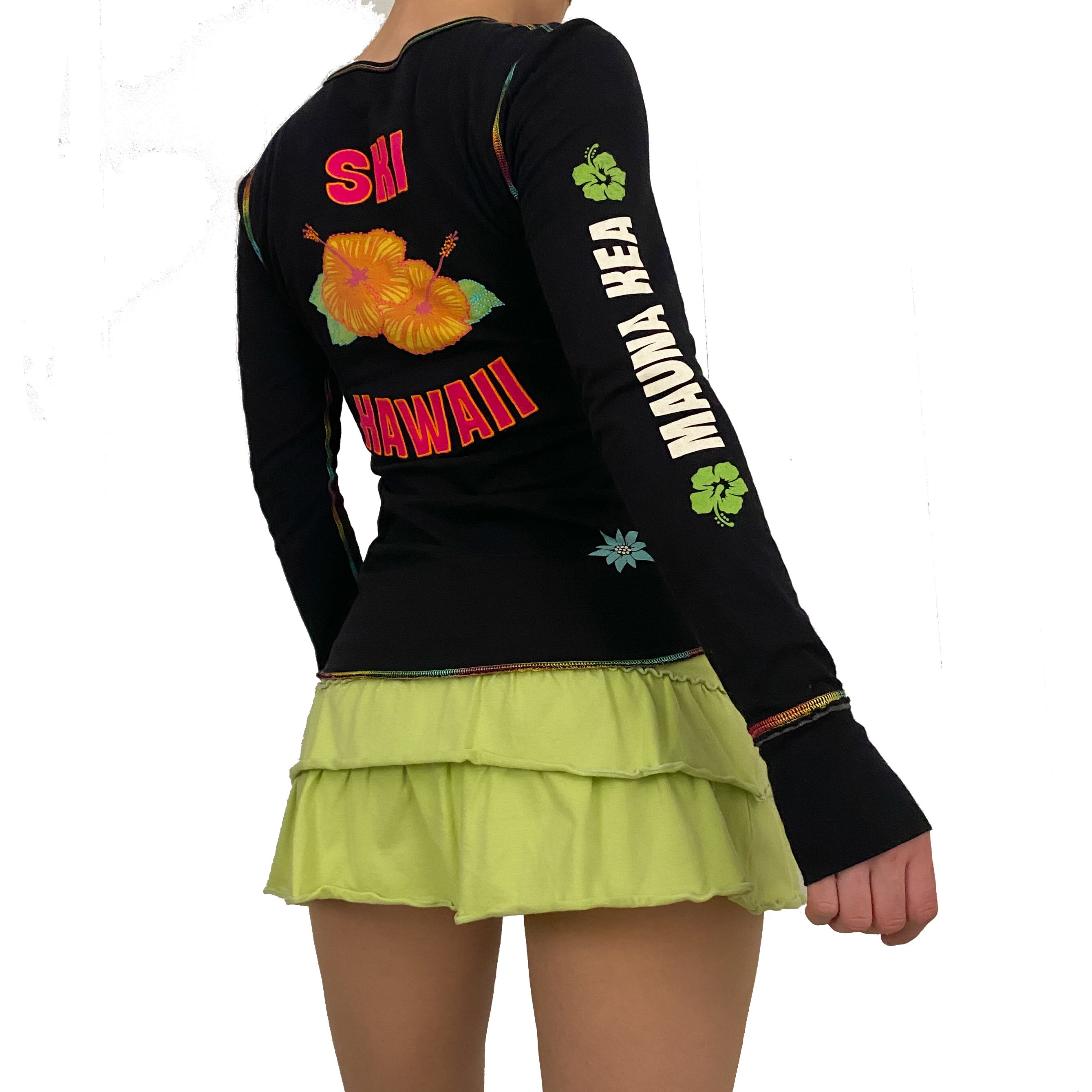 Ski Hawaii Embroidered Long Sleeve (S)