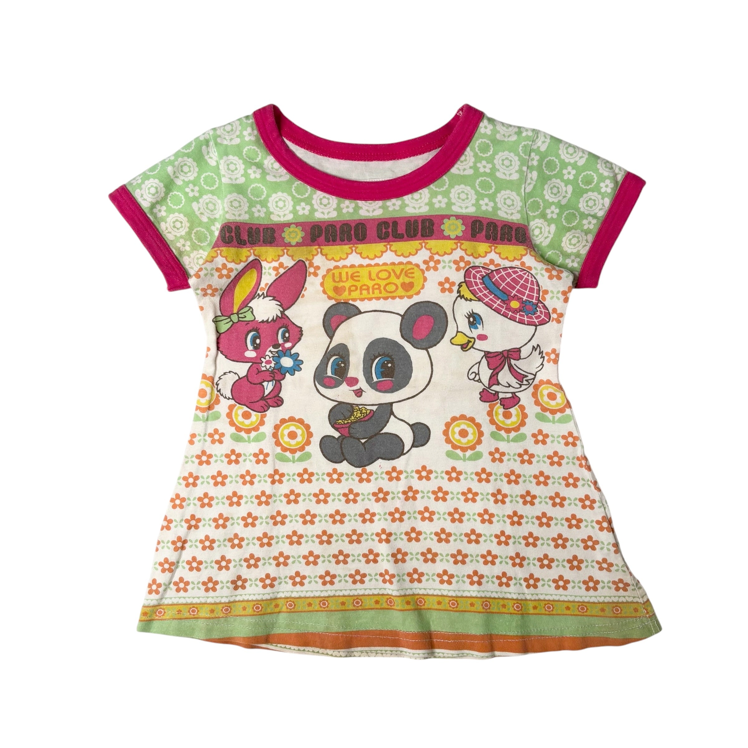Paro Club J-Fashion Graphic Baby Tee (XS)
