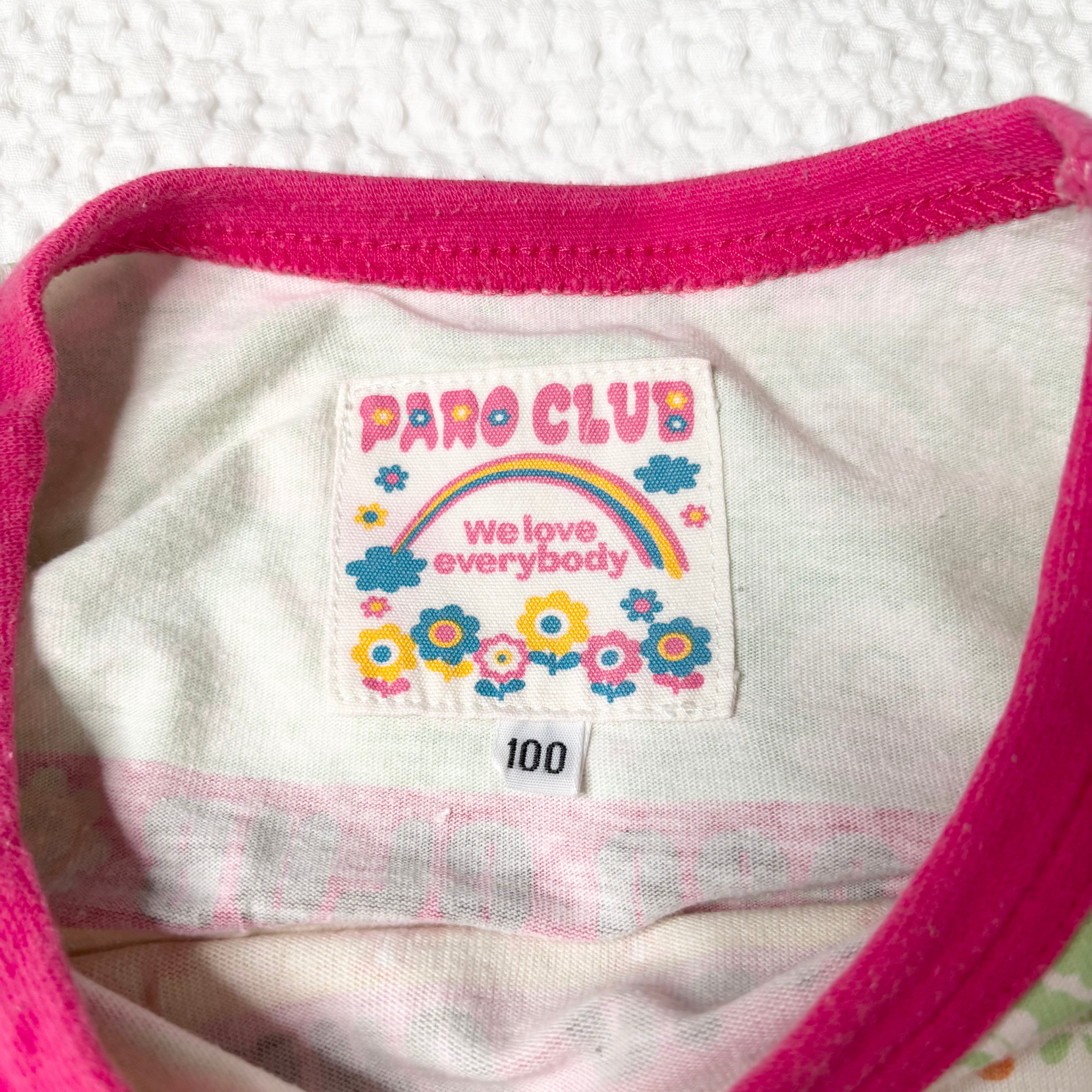 Paro Club J-Fashion Graphic Baby Tee (XS)
